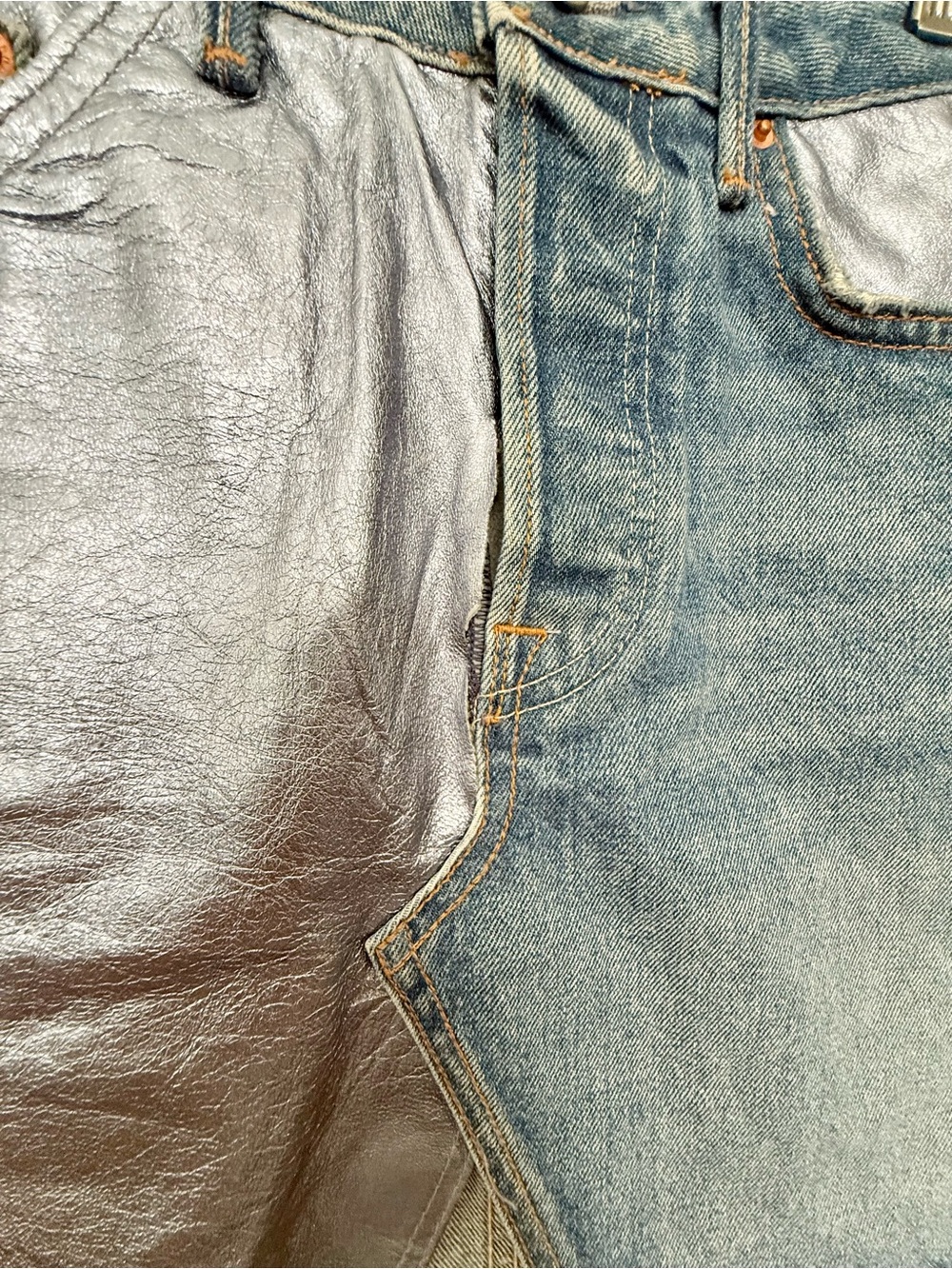 NWT GRLFRND DENIM SKIRT MILLA 24 - Picture 3 of 3